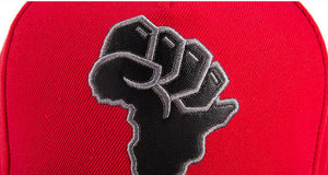 African Fist Of Solidarity Snapback (Flat Bill)