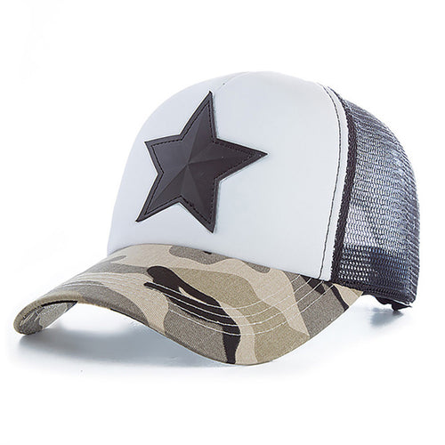 Black Star Trucker Hat